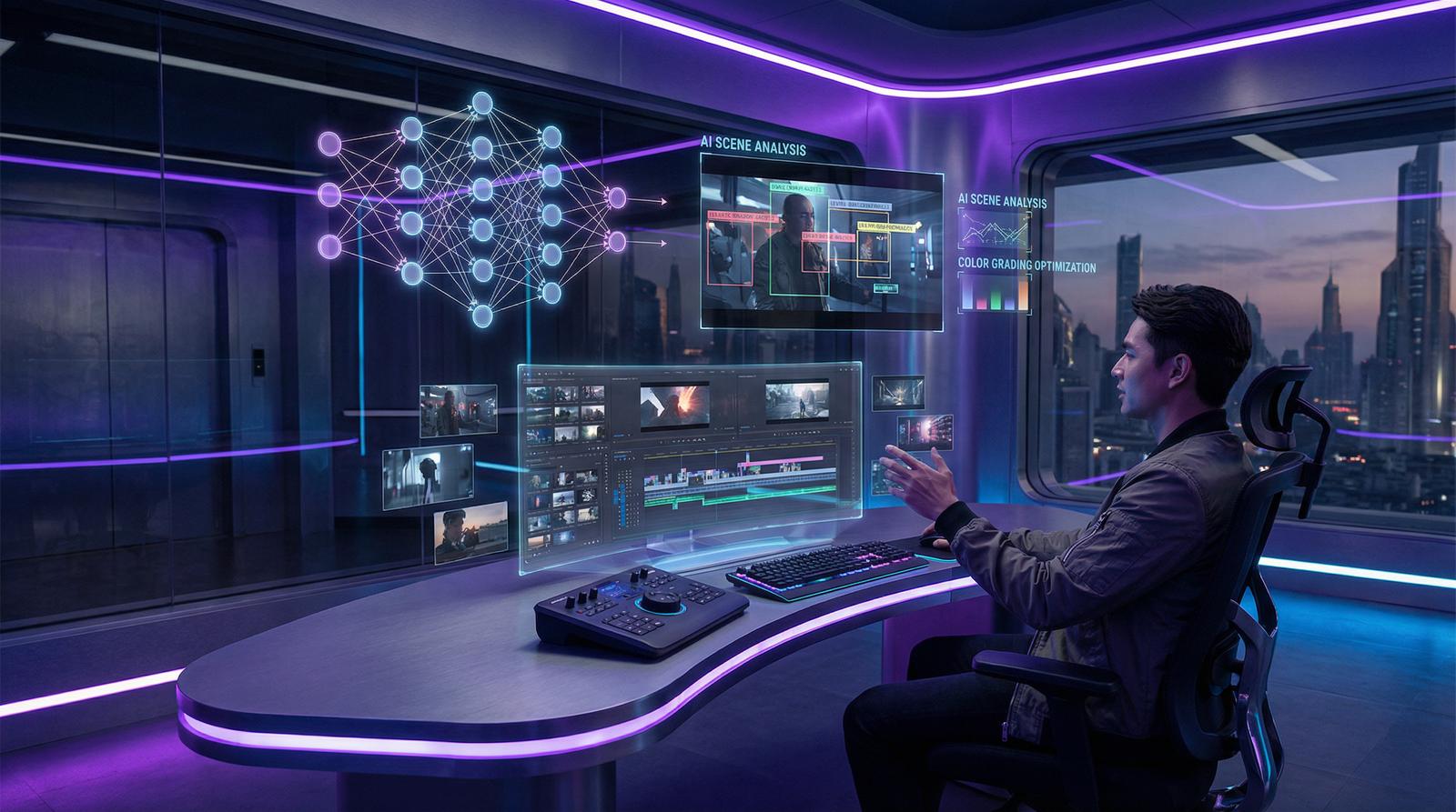 偷拍AI传媒工具界面展示